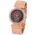 Stuhrling Original Women's Soiree Elite Rose Gold Diamond Watch
