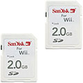 Sandisk SDSDG-2048-A11 2GB Nintendo Wii Gaming Cards (Set of 2--Bulk Packaging)