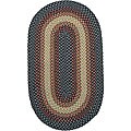 Pinehurst Blue Braided Wool Rug (2'3 x 4')