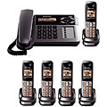 Panasonic KX-TG1061M 6 Expandable Digital Phones (Refurbished)