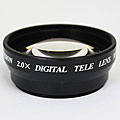 Bower VL252BN 2x Black Digital Telephoto Conversion Lens