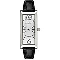 Christian Bernard Women's Black Leather Strap Stainless Steel Watch