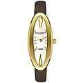 Christian Bernard Women's Brown Satin Tech Strap Watch