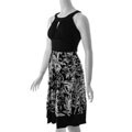 Sangria Women's Ruched Bodice Floral Print Dress