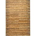 Hand-knotted All-Natural Fields Beige Hemp Rug (5' x 8')
