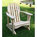 Captiva Kids' Cedar Natural Adirondack Rocker