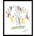 Pablo Picasso 'Dance of Youth' Framed Art Print