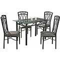 Glass Top 5-piece Dinette Set