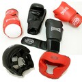 Pro Boxing Gloves and Head Gear (Set of 2 Each)