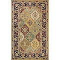 Beneficial tips on Salmon Area rug Hand-tufted Alexa Syrah Bakhtiar Oriental Multi Wool Rug (5' x 8')