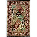 Free inviting roadmap on Rings Area rug Hand-tufted Alexa Syrah Bakhtiar Oriental Multi Wool Rug (5' x 8')