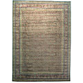 Discover information here about Knotted rug Cushion Indo Hand-knotted Herati Wool Rug (10' x 14')