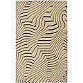 Hand-tufted Earth Bloom New Zealand Wool Rug (5' x 8')