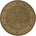 Hand-tufted Camelot Wool Rug (8' Round)