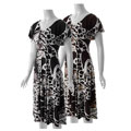 S. Max by Adi Women's Modern Print Jersey Knit Dress