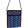 Chi Chi Cotton Backstrap-loomed Purple Passport Bag (Guatemala)