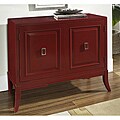 Hand-painted Ruby Red Accent Chest