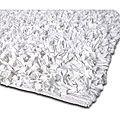 Handmade Jersey T-shirt Off-white Cotton Shag Rug (3' Round)