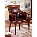 Antique Oak Accent Chair