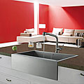 Vigo Farmhouse Stainless Steel Kitchen Sink and Faucet