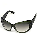 Alexander McQueen Women's 4053/S/0DKH/YR/62 Plastic Sunglasses