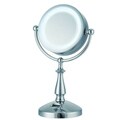 E-Ware 32 LED Lighted 1x-10x Touch Control Makeup Mirror and Clock