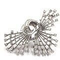 Sweet Romance Crystal Sea Urchin Pin