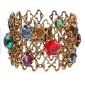 Sweet Romance Renaissance Jeweled Grate Bracelet