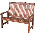 Malacca Outdoor High-back Bench