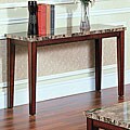 Creston Faux Marble Sofa Table