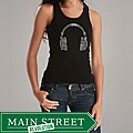 Los Angeles Pop Art Women's Headphones Tank Top