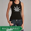 Los Angeles Pop Art Women's Leaf Tank Top