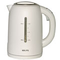 Krups FLF2-J1 White/ Stainless Steel Electric Kettle
