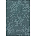 Hand-tufted Jaira Blue Wool Rug (7' x 10')