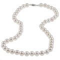 DaVonna White Cultured Akoya Pearl 16-inch Strand (6.5-7 mm)