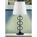 Nexxus Glossed Black Finish Table Lamp