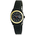 Pedre Women's Black Anodized Bracelet Watch