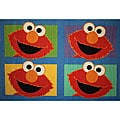 Sesame Street Elmo Rug (4'3 x 6'6)
