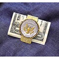 Compare products of money jar pictures Presidential Seal JFK Half Dollar Nugget Money Clip