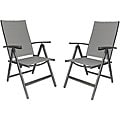Deluxe Reclining High Back Patio Chairs (Set of 2)