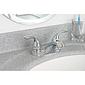 DeNovo Premier Double-handle Chrome Bathroom Faucet