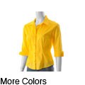 Journee Collection Women's 3/4-sleeve Blouse