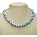 DaVonna Blue Freshwater Pearl 16-inch Strand (9-10 mm)