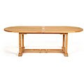 Teak 94-inch Oval Patio Table