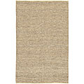 Hand-woven Chapra Bleached Jute Rug (8' x 11')