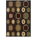 Authority on Berber carpet Binding Adana Berber Brown Rug (7'9 x 9'9)