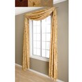 Jasmine Tafetta 6-yard Window Scarf Valance