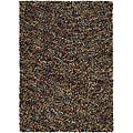 Hand-woven Mandara Wool Shag Rug (2'6 x 12')