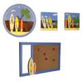 Sources of surf Wall Surfing 4-piece Wall Decor Set