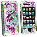 Hot Pink Flower Snap-on Case for iPhone 3G/ 3GS